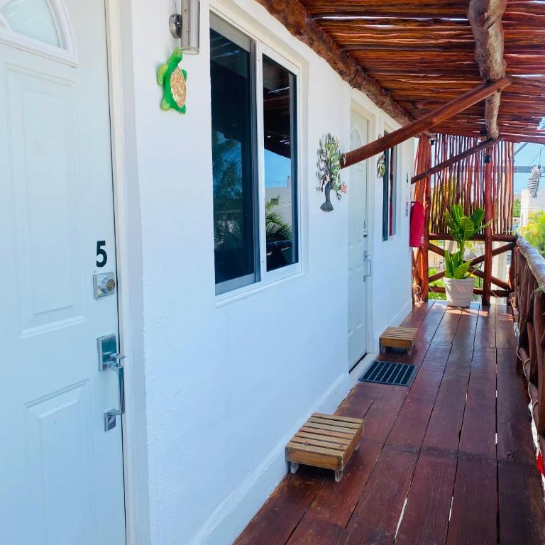 Casa Coronaa Holbox México - Apartamento con balcón - 15