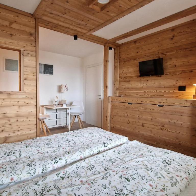 Guest House Dolomiti Mountain View Apartment - Habitación Doble con vistas a la montaña - 2