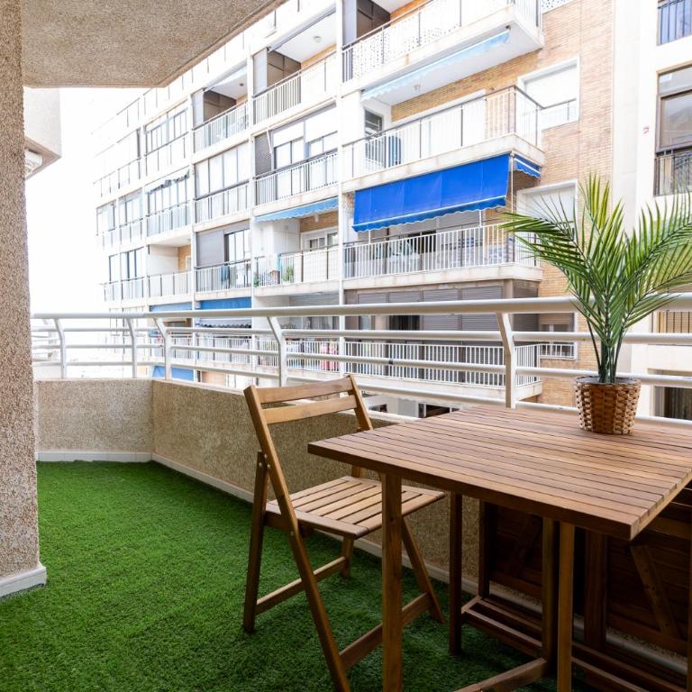 NUEVO 100% estrenar. Terraza, Ascensor, A/A, Vistas al mar - Apartamento de 1 dormitorio - 3