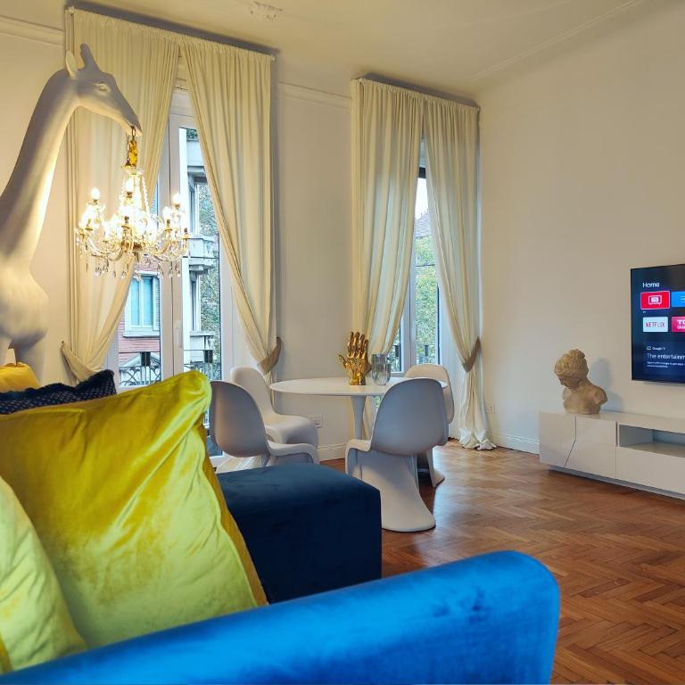 Luxury Apartment 2 bedrooms and 2 baths in Milan downtown with AC, WiFi, Subway aiport conneted - Appartamento con 2 Camere da Letto - 7
