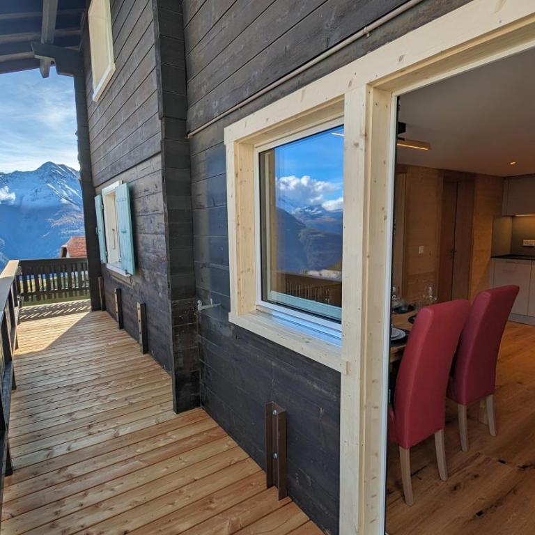 Imhof Alpine B&B Apartments - Apartment mit 2 Schlafzimmern und Bergblick - 11