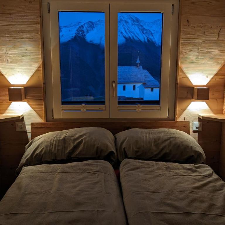 Imhof Alpine B&B Apartments - Apartment mit 2 Schlafzimmern und Bergblick - 12