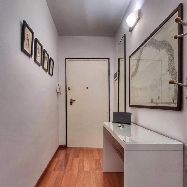 Vista sulla marina, AC, ascensore - Appartamento con 2 Camere da Letto - 22