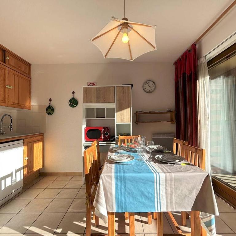 Serre Chevalier, appartement T3, 4 personnes plein sud avec balcon, près des pistes, Meublé touristique 3 étoiles - Appartement 2 Chambres - 3