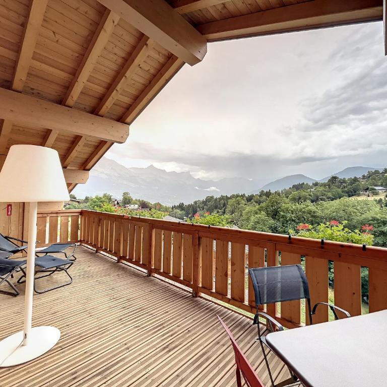 Appartement neuf avec vue Mont Blanc, parking et wifi à Combloux - Appartement 3 Chambres - 8