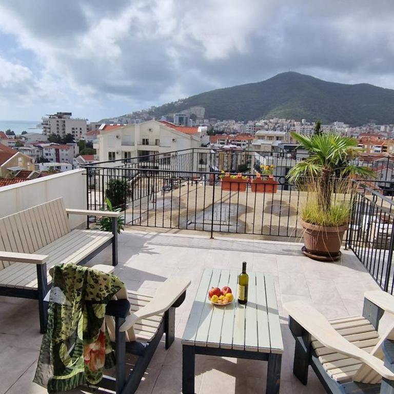 Villa Lutovac Budva - Studio with Terrace - 1