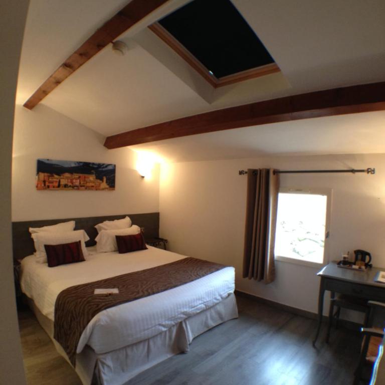 Logis Hotel la Ferme - Chambre Lit King-Size - 7