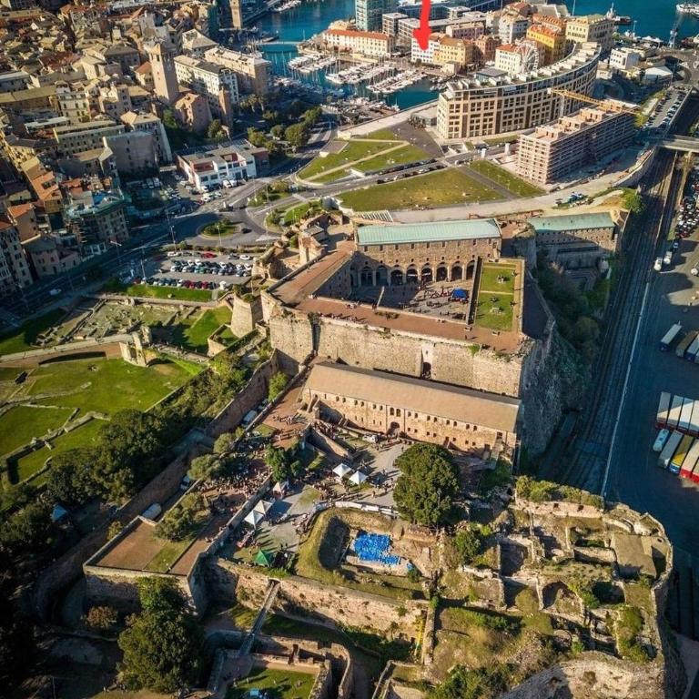 Vista sulla marina, AC, ascensore - Appartamento con 2 Camere da Letto - 39