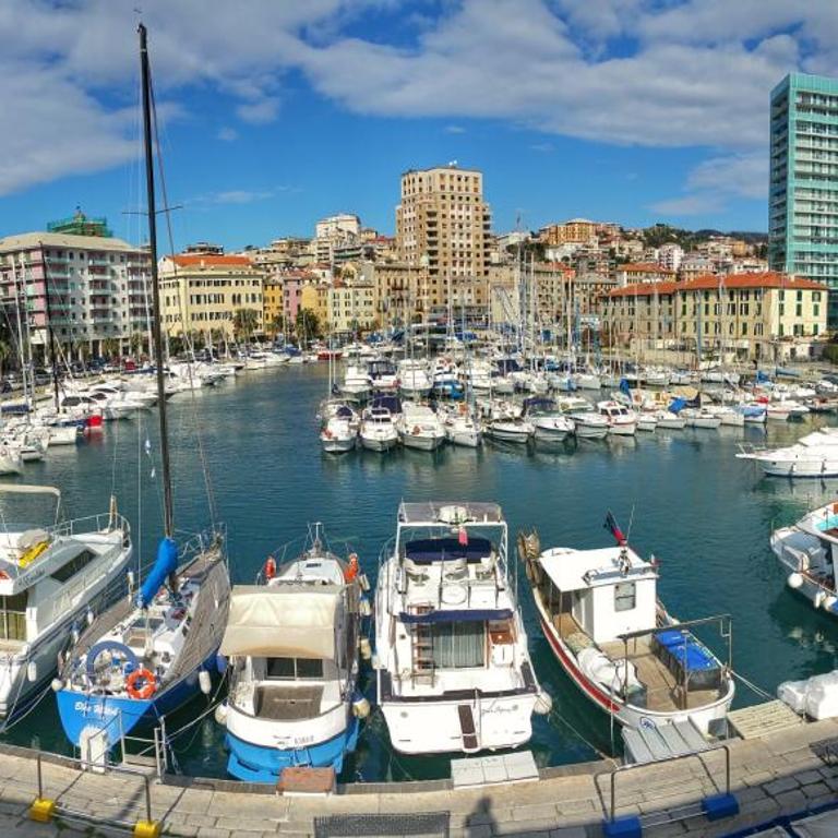Vista sulla marina, AC, ascensore - Appartamento con 2 Camere da Letto - 40