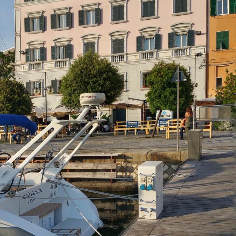 Vista sulla marina, AC, ascensore - Appartamento con 2 Camere da Letto - 41