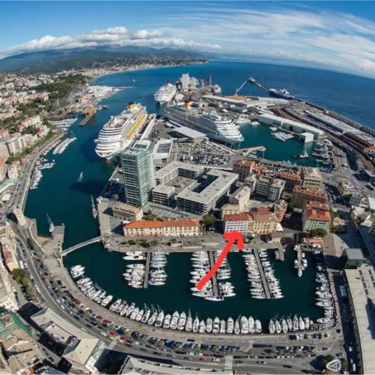 Vista sulla marina, AC, ascensore - Appartamento con 2 Camere da Letto - 45
