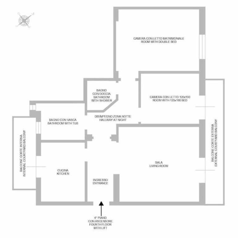 Appartamento in zona centrale DIMORA FIDUCIA - Two-Bedroom Apartment - 9