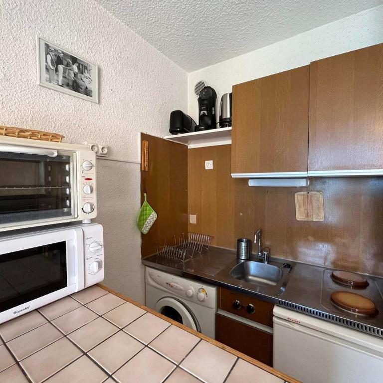 Mini T2 à Barcelonnette pour 4 personnes avec balcon et cuisine équipée - FR-1-165A-111 - Apartment (4 Erwachsene) - 5