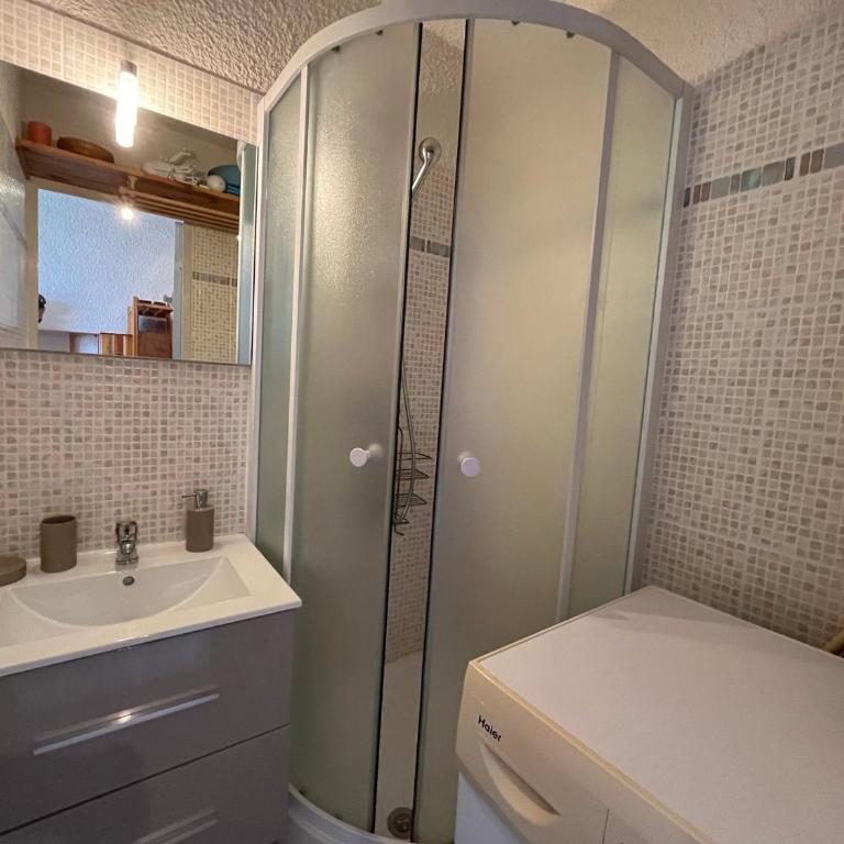 Cosy Mini T2 à Barcelonnette - 4 pers, balcon sud tranquille - FR-1-165A-156 - Apartment - 7