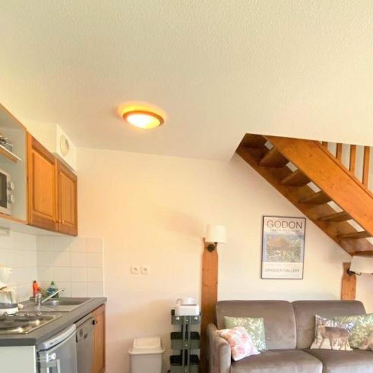 Chalet Mitoyen 8 Pers. - Terrasse Vue Montagne & Parking - FR-1-504-626 - Chalet - 9