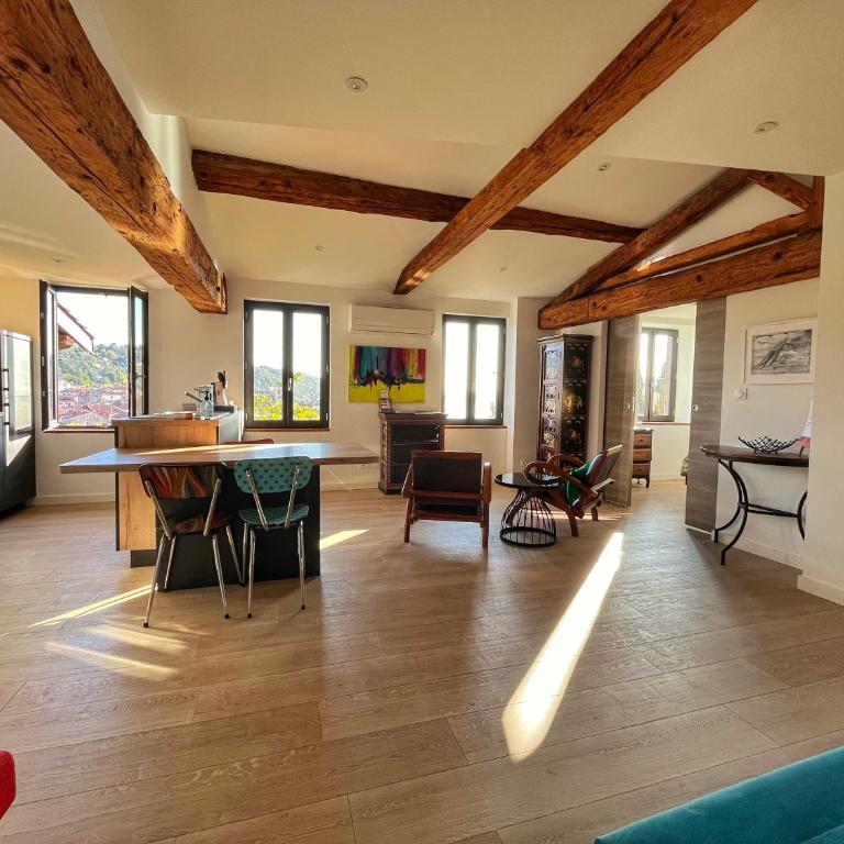 La Bâtie - Jacuzzi - Vue - Amazing view - Parking privé - Penthouse - 11