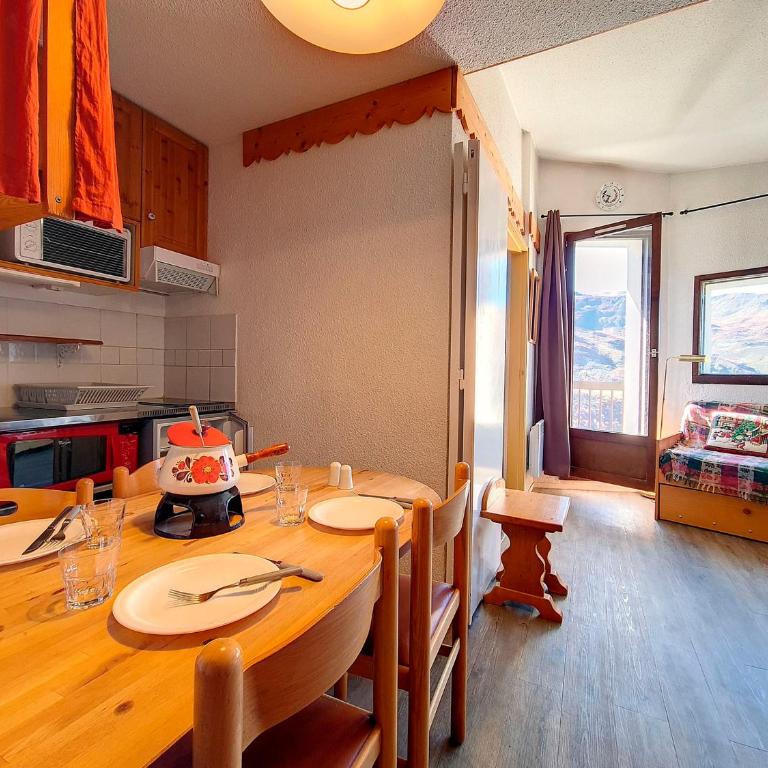 Appartement 2 pièces confortable proche pistes avec balcon - FR-1-344-250 - Apartamento (4 adultos) - 11