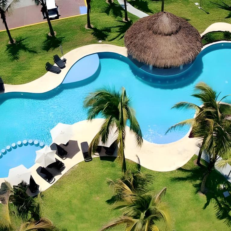 Acapulco diamante, club de playa privado, canchas pádel para 8 huéspedes - Apartamento - 57