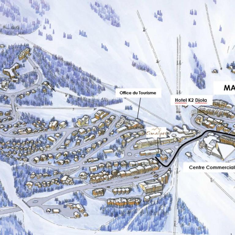 Magnifique appartement contemporain à Courchevel 1850, 3 chambres, sauna, parking - FR-1-564-35 - Apartment (6 Erwachsene) - 11