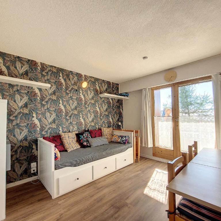 Studio rénové 4 pers, balcon sud, proche pistes - Studio - 2
