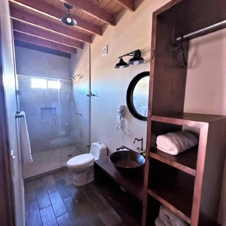 Grape Valley Old West Cabins - Double Room with Mountain View - 20