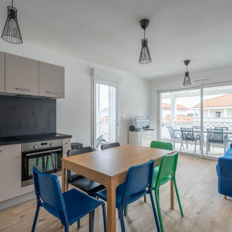Appartement Neuf 3* à 100m de l'Océan avec Piscine pour 8 Personnes - Ménage Inclus - FR-1-50-113 - Appartement - 1