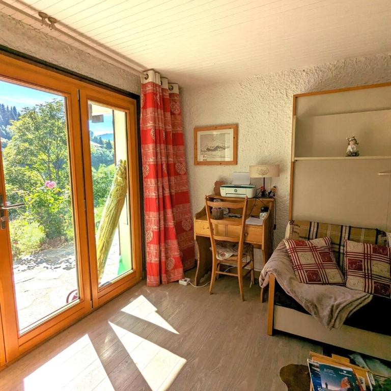 Appartement 6 pers, proche pistes, terrasse et parking inclus à La Clusaz - FR-1-459-217 - Apartamento - 3