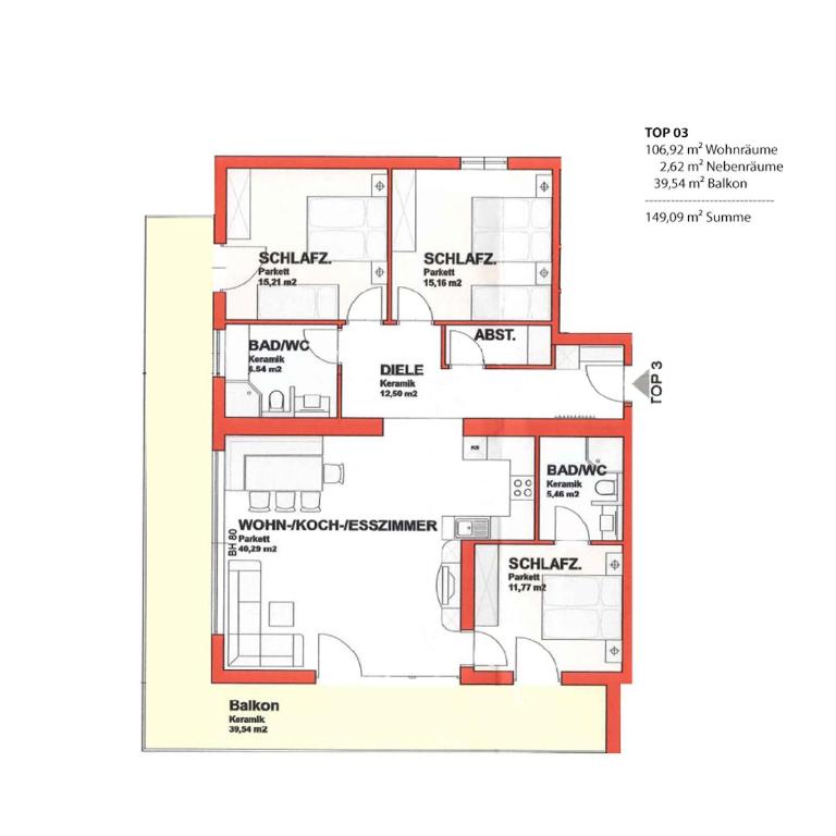 Panorama Spa Lodges DAS.SCHILLER - Premium Apartment mit 3 Schlafzimmern - 7