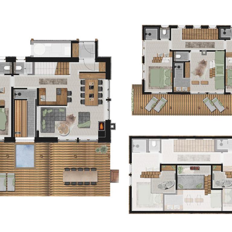 Bergchalets Gut Wenghof - Four-Bedroom House - 3