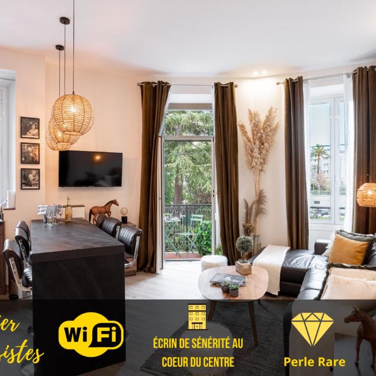 L'atelier des Artistes -Écrin de sérénité au coeur de Cannes - Balcon - Clim - Wifi - Appartamento con 3 Camere da Letto - 1