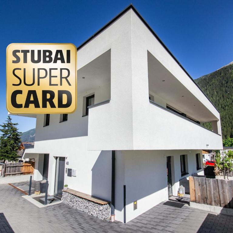 Haus Finca, inklusive Stubai Super Card während des Gültigkeitszeitraums, Busstop, WIFI, privater Garten - Apartment mit Blick auf die Berge - 2