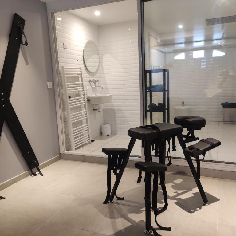 Chambre Secret Room, Riad 3 Couple only au village naturiste - Chambre Double - 4