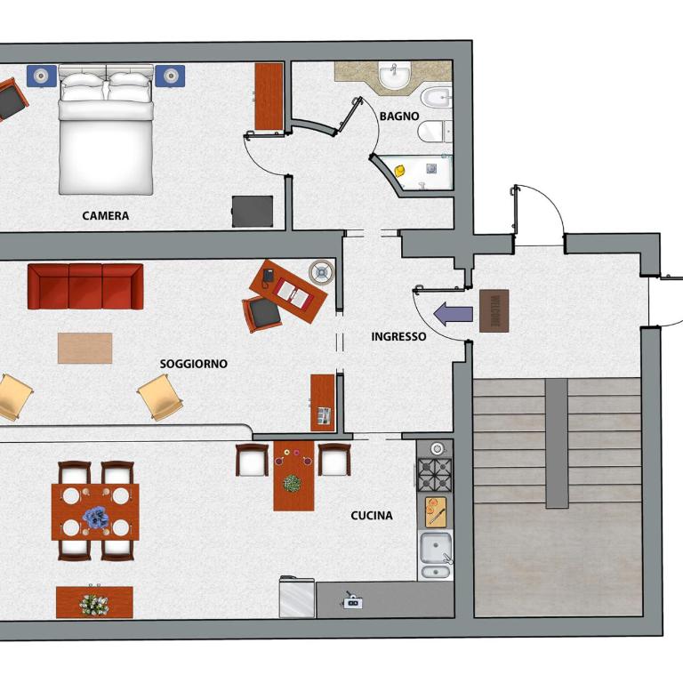 Acacia Firenze - Baobab - Appartamento - 11