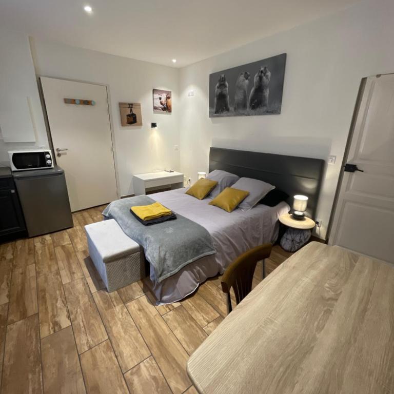 la Montagnette les marmottes STUDIO maison en travaux de 10h a 17h - Appartement 1 Chambre - 3