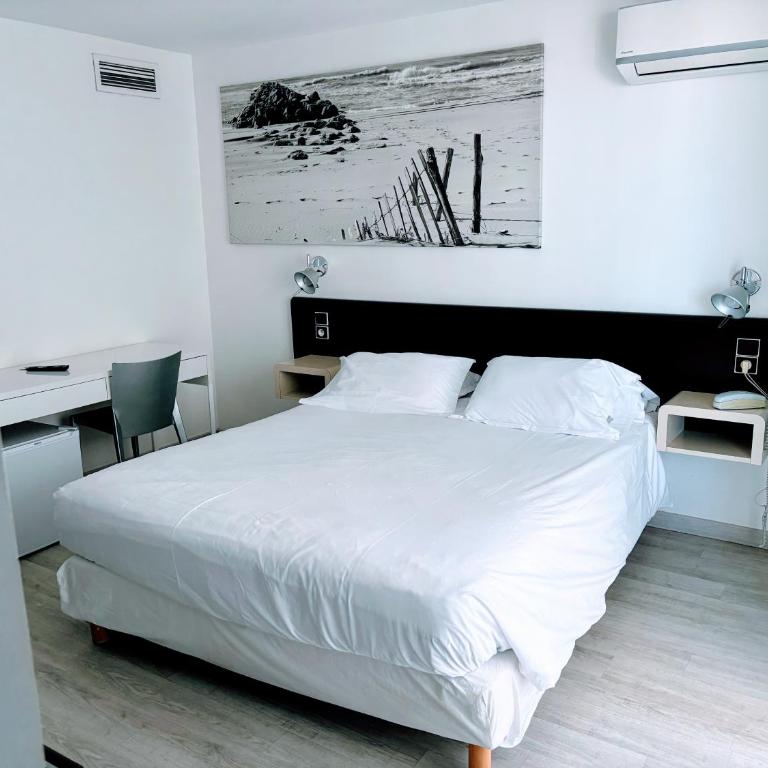 Brasilia Hôtel - Chambre Double - Vue Partielle sur Mer. - 6