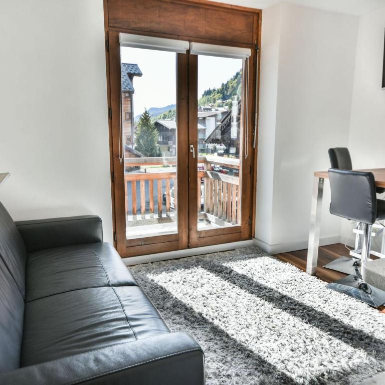 Studio Cabine Rénové Centre Village - 28m² - Balcon - 3 Pers - Parking - Les Gets - FR-1-685-9 - Studio - 7