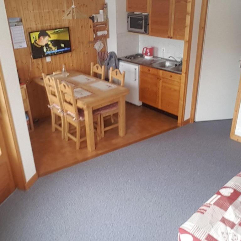 Studio Châtel 4 pers., Balcon sud-ouest, Proche centre & remontées, Equipé cuisine & TV, Garage - FR-1-676-144 - Studio - 5