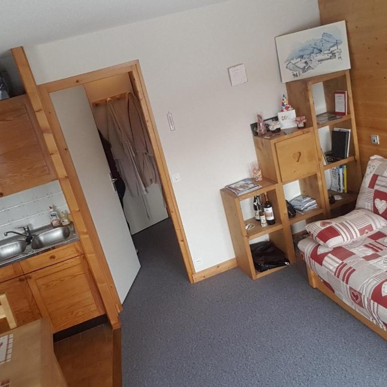 Studio Châtel 4 pers., Balcon sud-ouest, Proche centre & remontées, Equipé cuisine & TV, Garage - FR-1-676-144 - Studio - 8