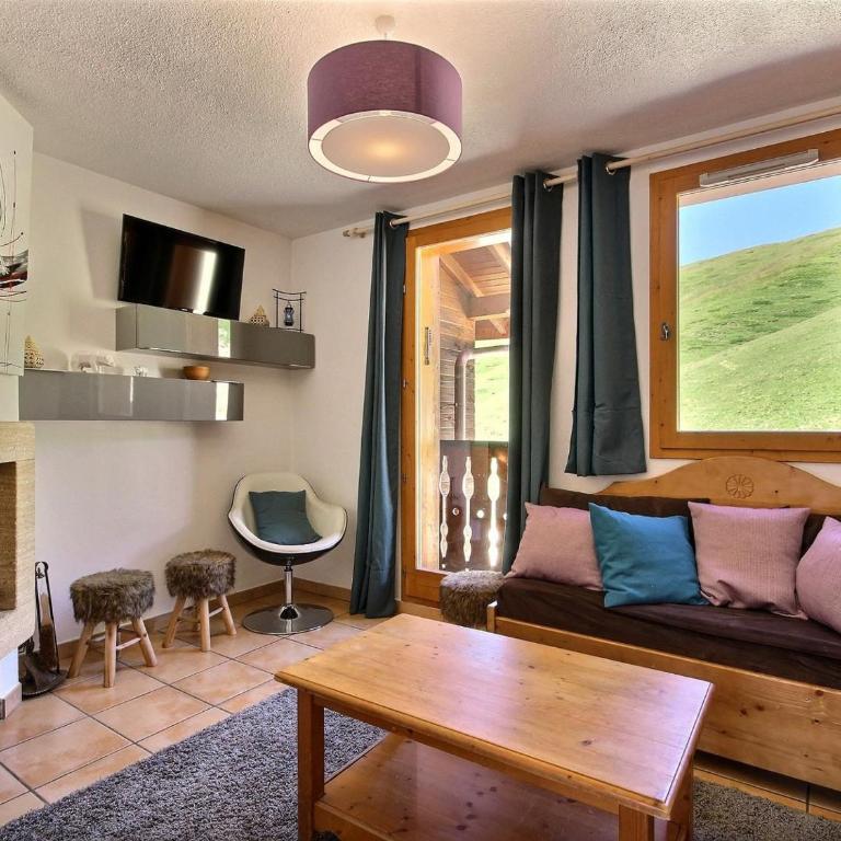Chalet individuel 10 pers., sur les pistes, Wi-Fi - FR-1-455-242 - Chalet - 4