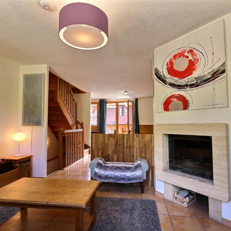 Chalet individuel 10 pers., sur les pistes, Wi-Fi - FR-1-455-242 - Chalet - 5