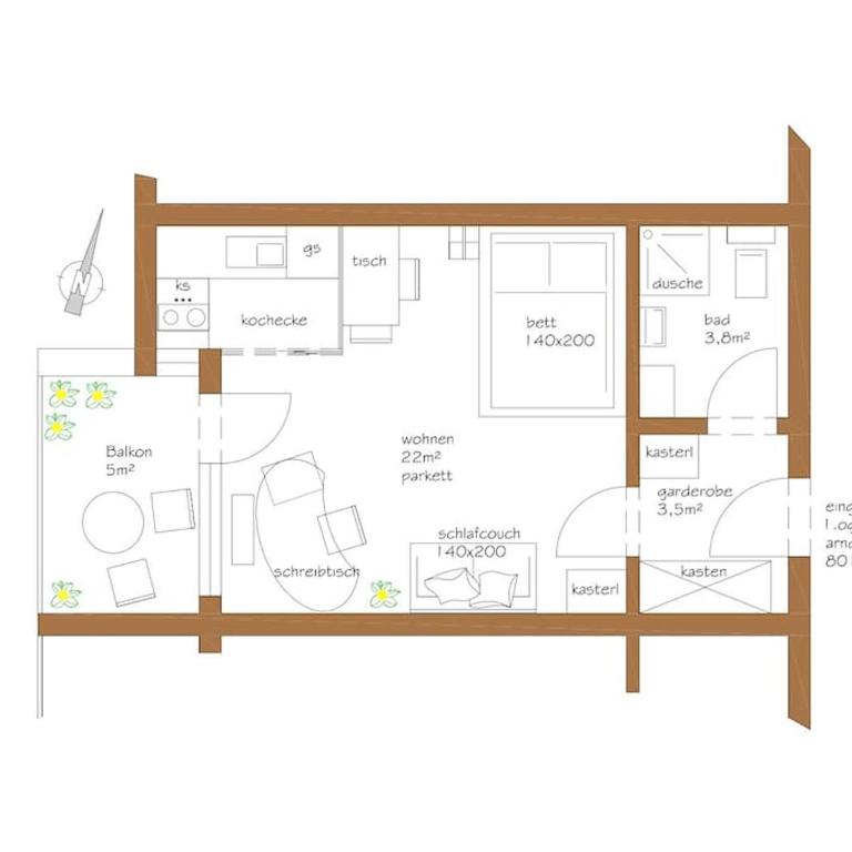 studio13 central and cozy apartment Graz - Appartamento con 1 Camera da Letto - 19
