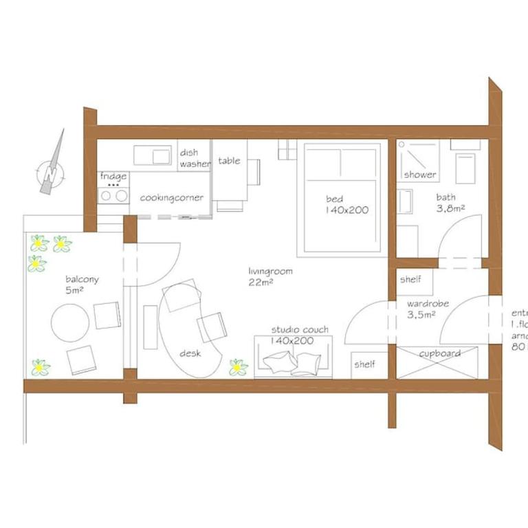 studio13 central and cozy apartment Graz - Appartamento con 1 Camera da Letto - 43