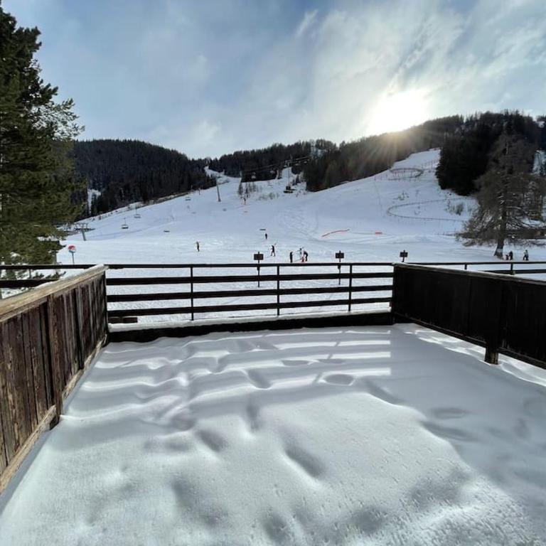 Appartement avec terrasse vue sur piste à Praloup - Appartement 1 Chambre - 1