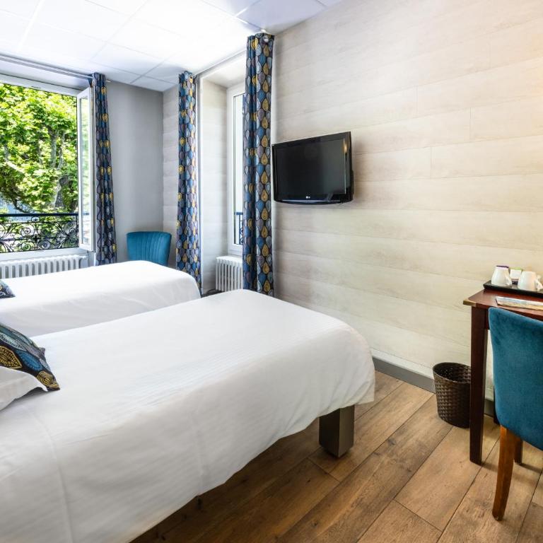 Hotel Beau Rivage - Chambre Lits Jumeaux - 2