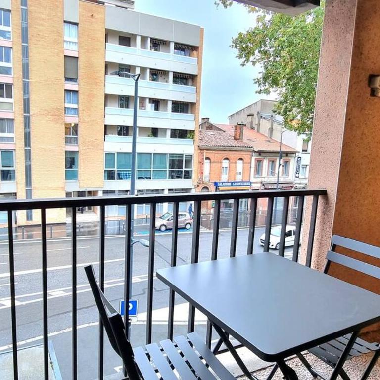 T2 Bohème - Balcon - Clim - Métro - WiFi - Apartment mit 1 Schlafzimmer - 4