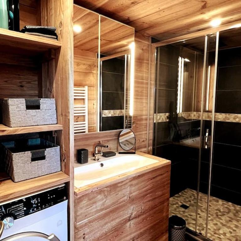 Chalet et Jaccuzy sur la plage - Chalet 1 Chambre - 15