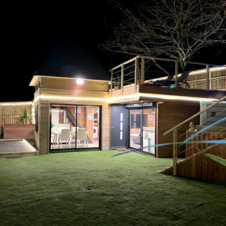 Chalet et Jaccuzy sur la plage - Chalet 1 Chambre - 20
