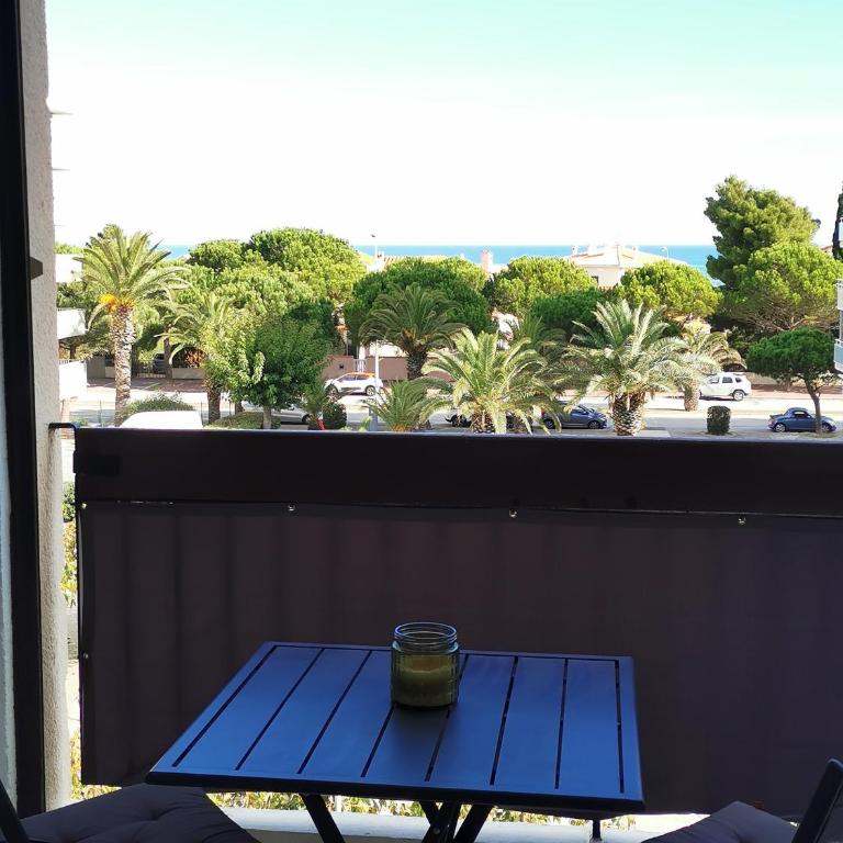 Appartement refait à neuf, climatisé avec vue mer et montagne, avec place de parking privative - Appartement 1 Chambre - 12