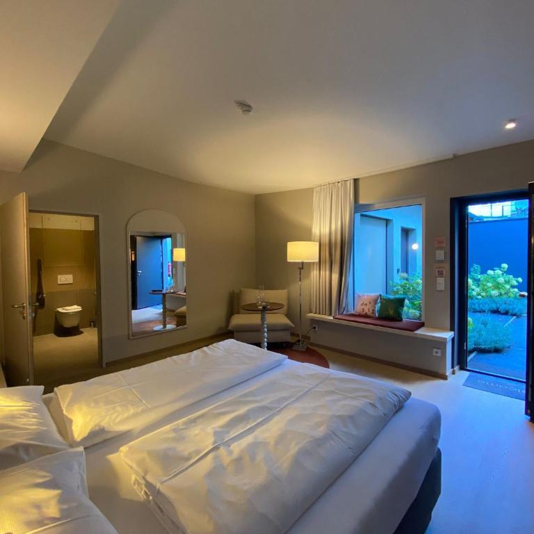 Boutique Hotel das Salz - Urban Hideaway - Erdgeschoss mit Gartenfenster - 6