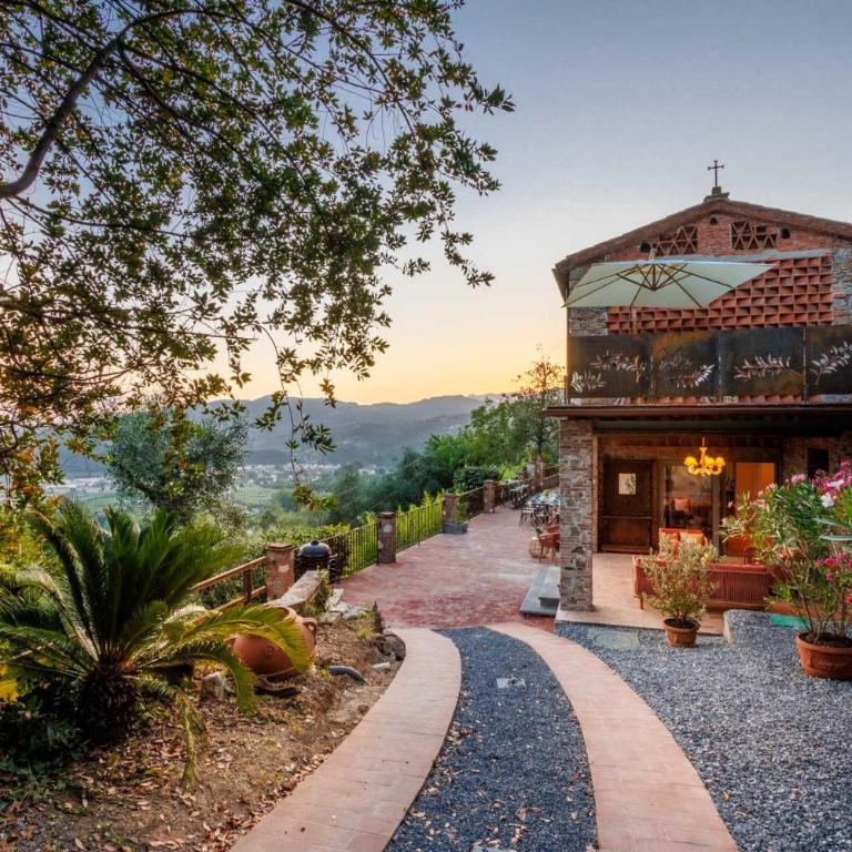 Villa Alice, panoramic stone farmhouse to sleep 10 - Villa - 6